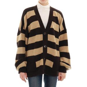 CARDIGAN A RIGHE MORO